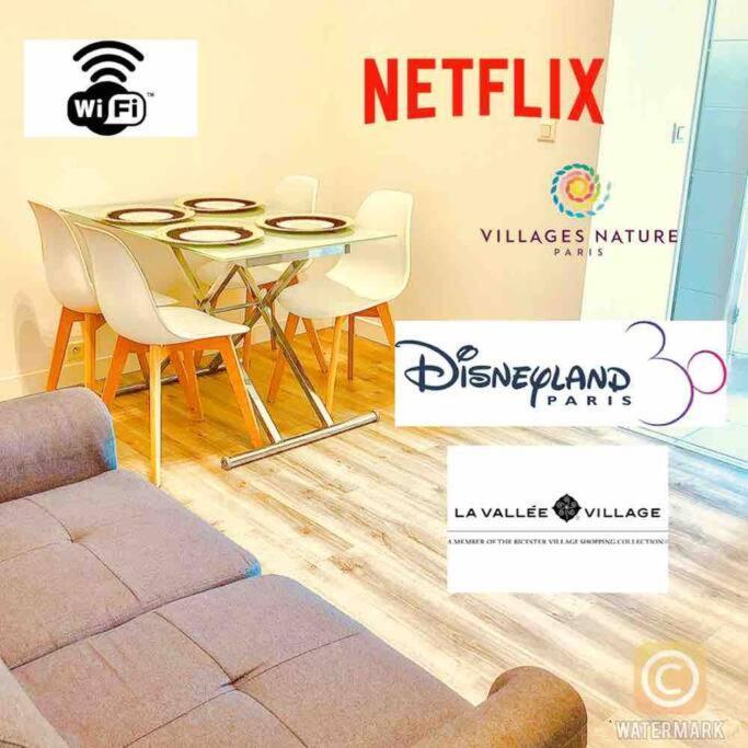 Appartement Cosy Proche Disney Vaires-sur-Marne Exterior photo
